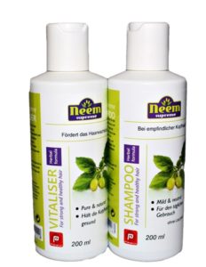 Set Neem supreme Haar-Vitaliser und Neem supreme Shampoo