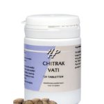 Chitrak Tabletten Zum Entschlacken des Körpers. Hilfreich bei Abnehmwunsch, wenn Übergeicht durch Verschlackung verursacht ist. Enthaält Chitraka